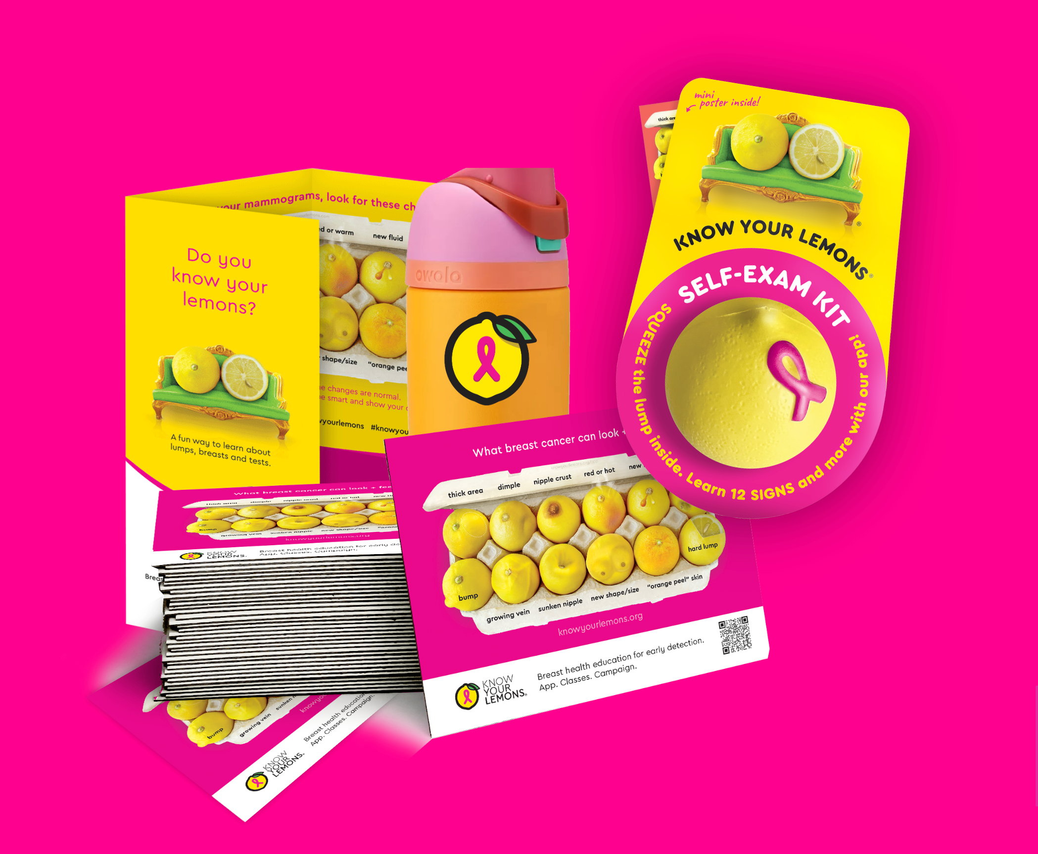 Community Outreach Annual Co-branding Partnership - Know Your Lemons Breast Cancer Awareness Shop