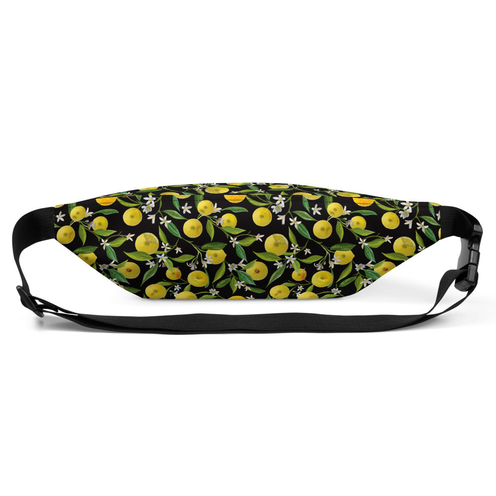 Lemon Foliage Breast Cancer Awareness Fanny Pack - Know Your Lemons Breast Cancer Awareness