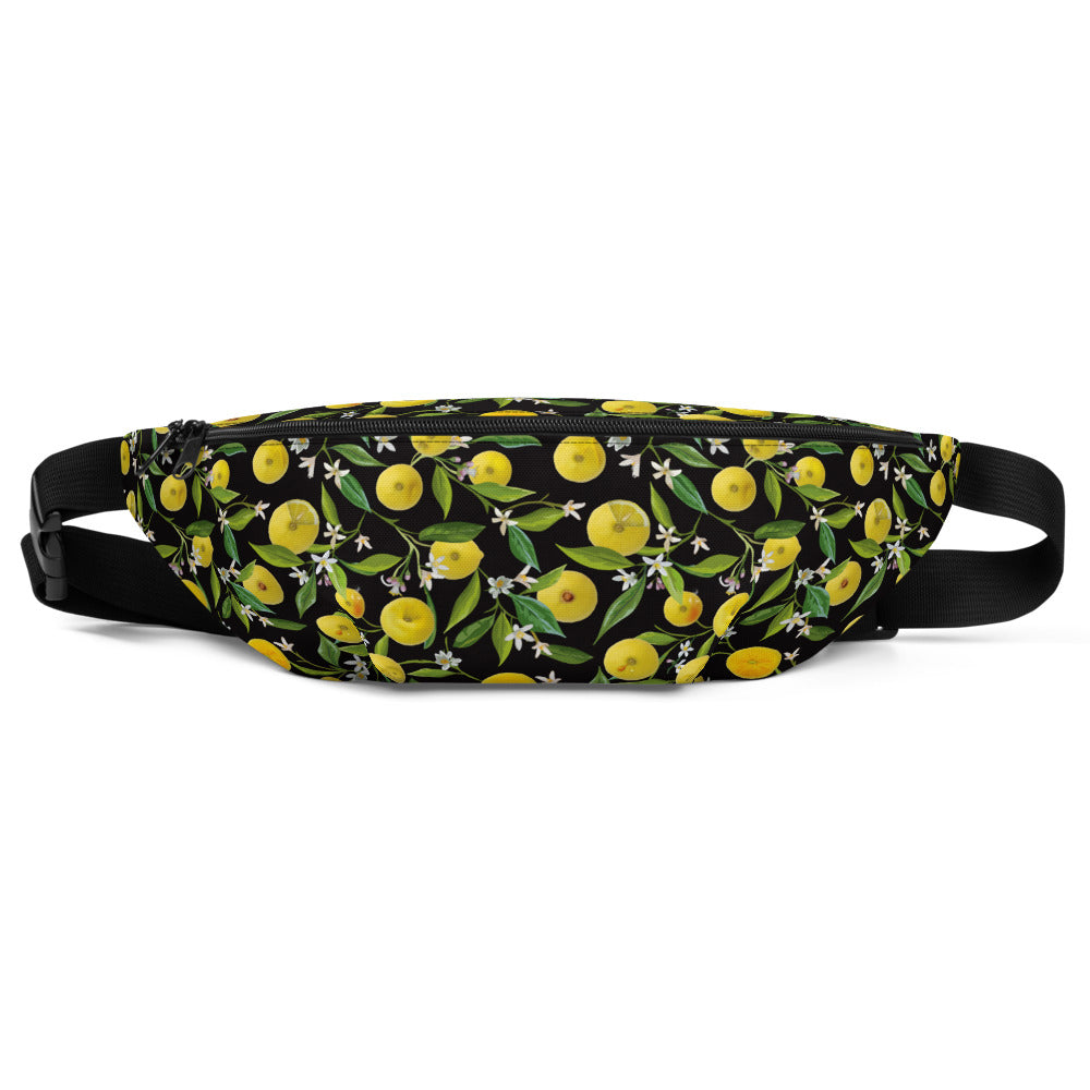 Lemon Foliage Breast Cancer Awareness Fanny Pack - Know Your Lemons Breast Cancer Awareness