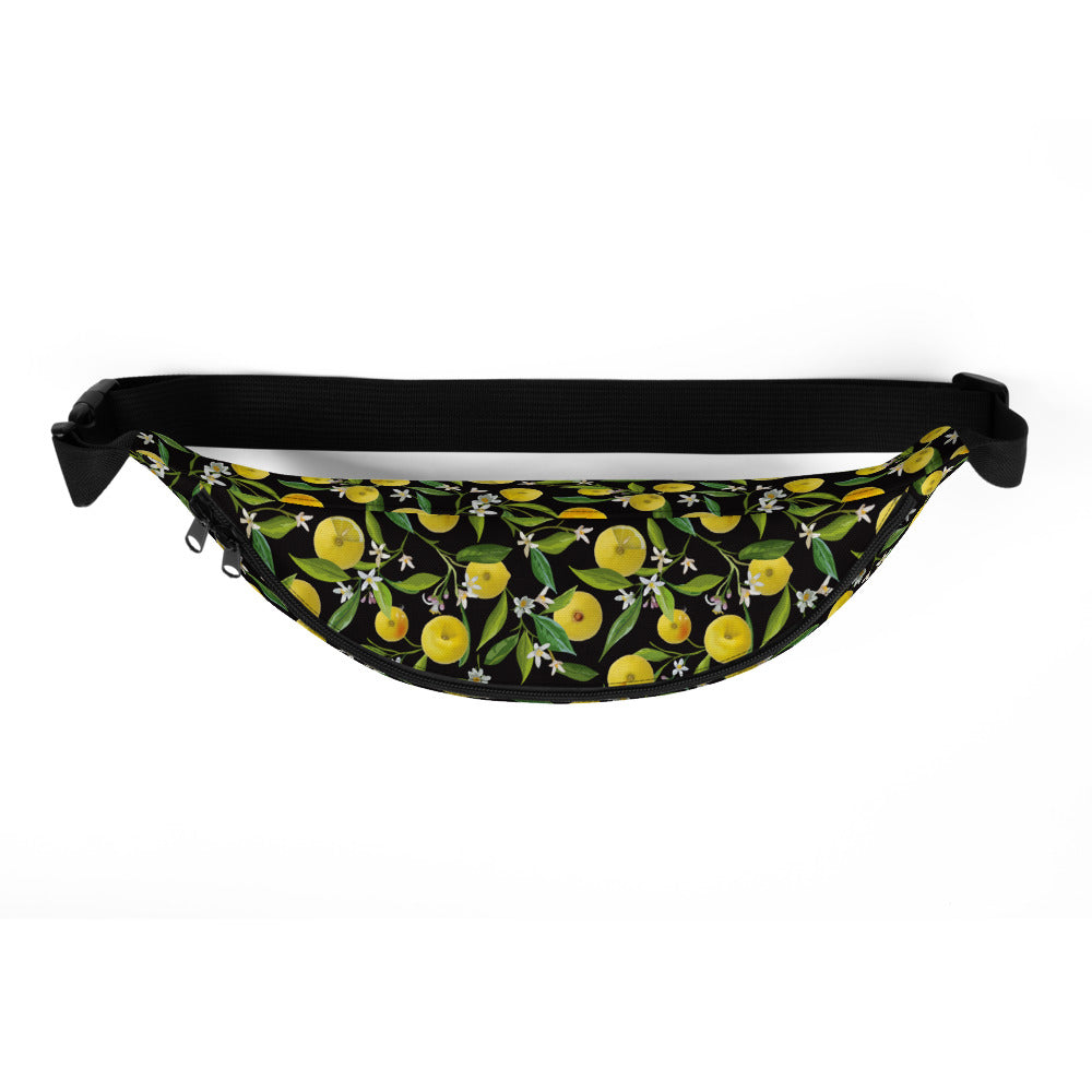 Lemon Foliage Breast Cancer Awareness Fanny Pack - Know Your Lemons Breast Cancer Awareness