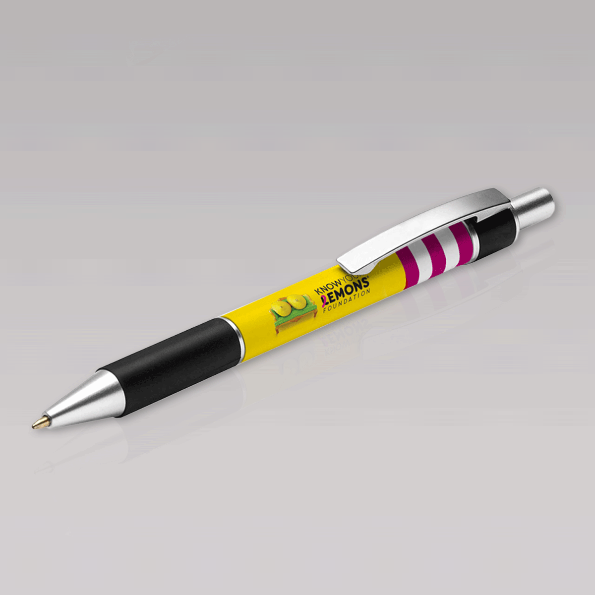 Know Your Lemons Pen - Know Your Lemons Breast Cancer Awareness