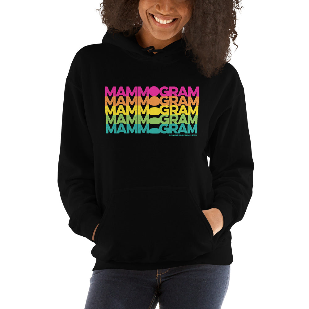 Mammogram Hoodie - Know Your Lemons Breast Cancer Awareness Shop