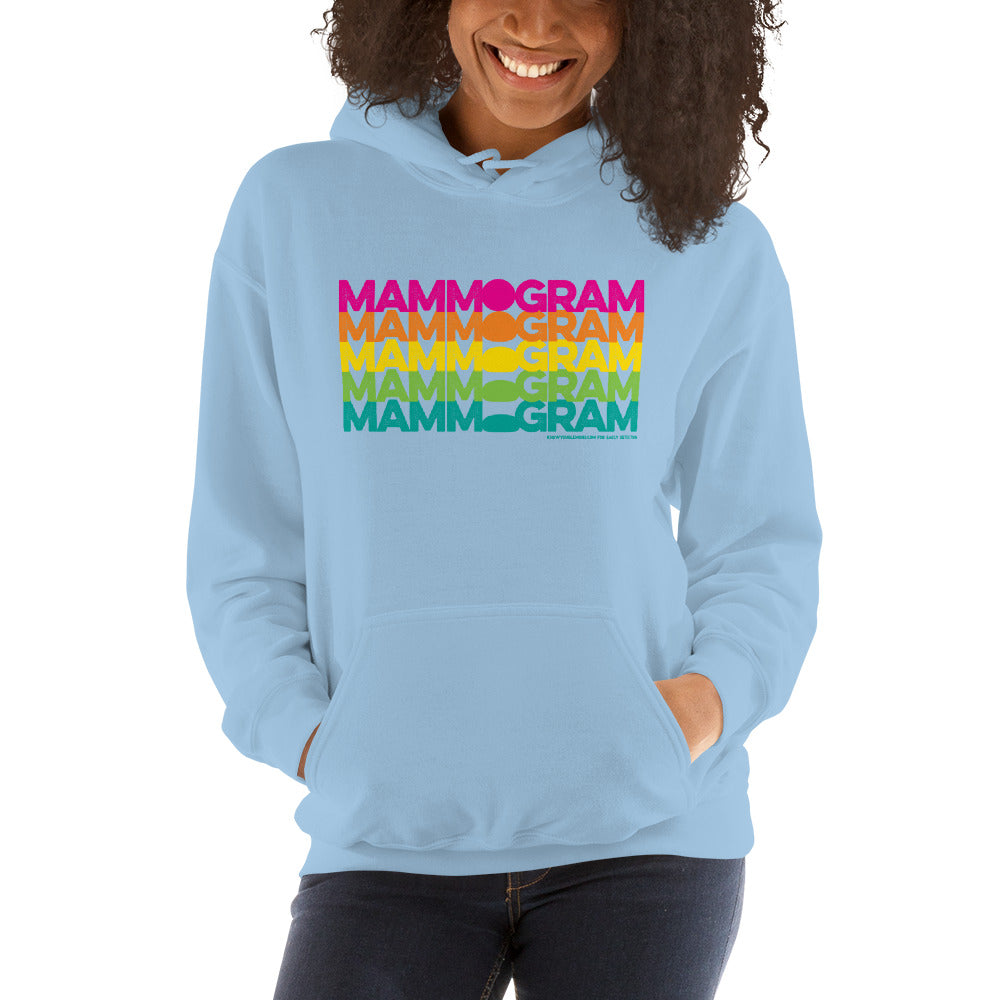 Mammogram Hoodie - Know Your Lemons Breast Cancer Awareness Shop
