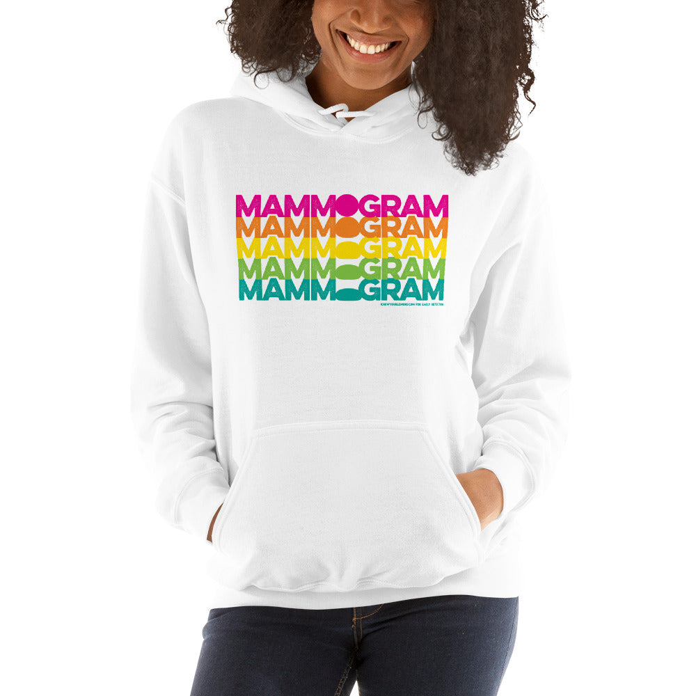 Mammogram Hoodie - Know Your Lemons Breast Cancer Awareness Shop