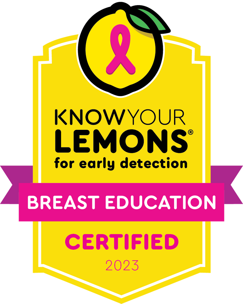 Certified Breast Education Center Annual Membership (pre-pay, launch August 2023) - Know Your Lemons Breast Cancer Awareness Shop
