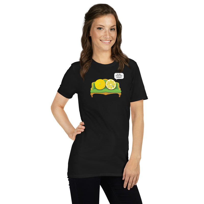 Do You Know Your Lemons? Breast Cancer Awareness Tee - Know Your Lemons Breast Cancer Awareness Shop