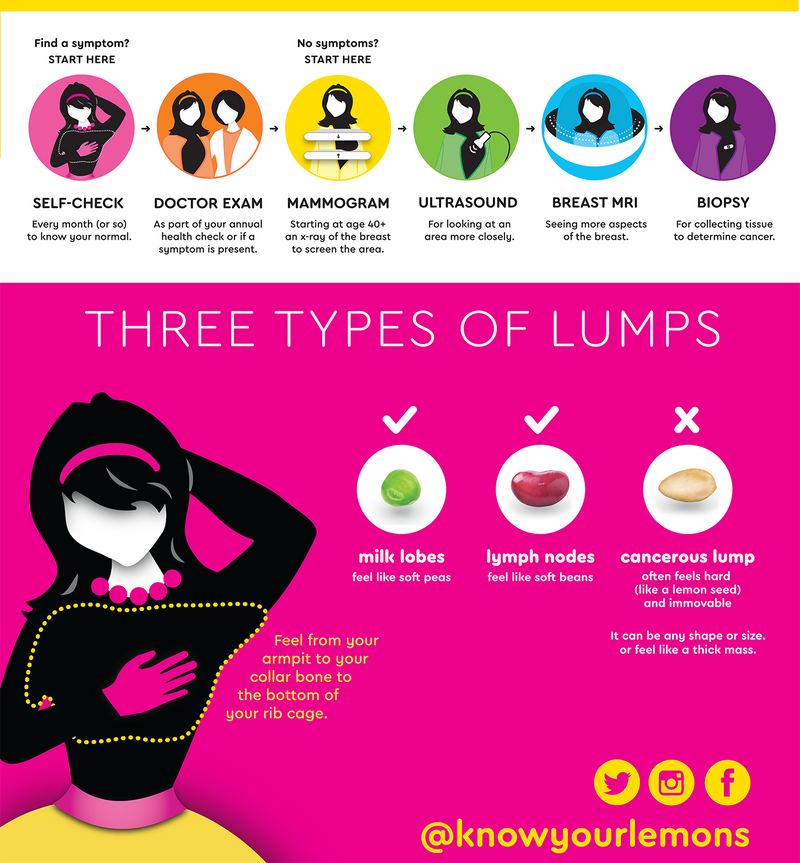 Know Your Lemons Breast Cancer Awareness Retractable Banner Stand - Know Your Lemons Breast Cancer Awareness