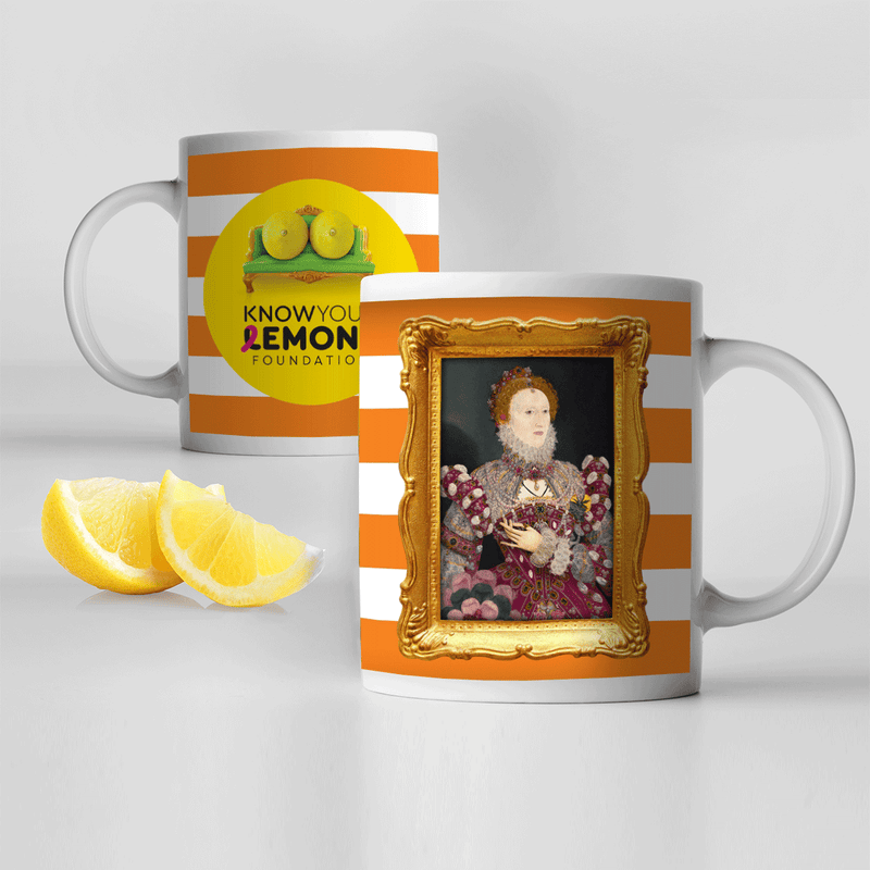 Know Your Lemons Self-Exam Historical Paintings & Figures Mug Set - Know Your Lemons Breast Cancer Awareness