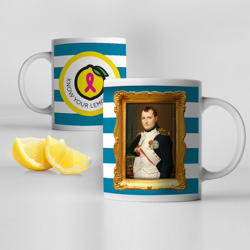 Napoleon Know Your Lemons Self-Exam Mug - Know Your Lemons Breast Cancer Awareness Shop